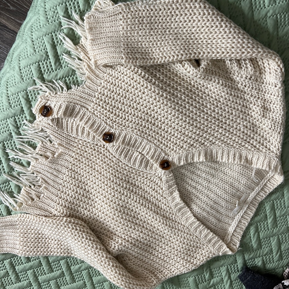 kids cropped sweater